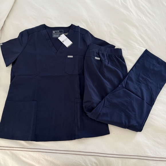 Figs Other - FIGS Scrub Set- Navy Blue Medium